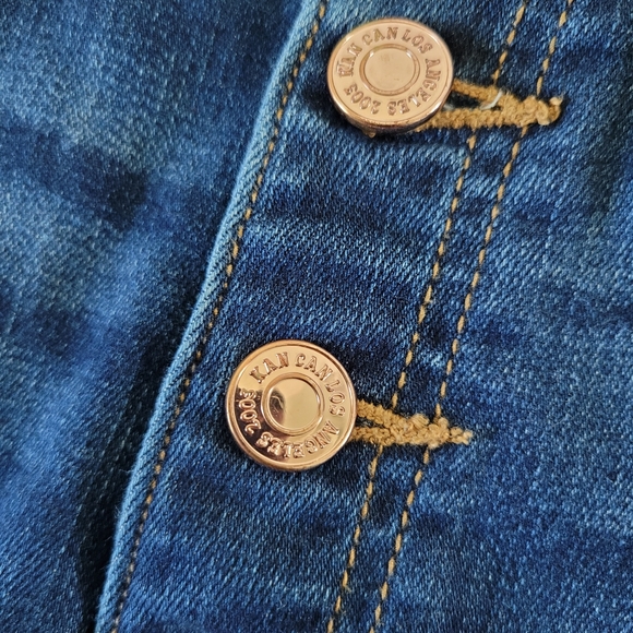 KANCAN: “THE PENNY” SUPER SKINNY JEANS  - KC9142D with COPPER BUTTONFLY - Picture 10 of 14